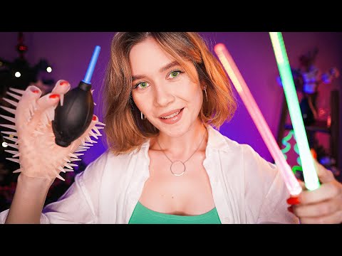 ❗️ АСМР Непредсказуемая ПРОВЕРКА ТВОИХ НЕРВОВ и РЕФЛЕКСОВ 🤯 asmr cranial nerve exam