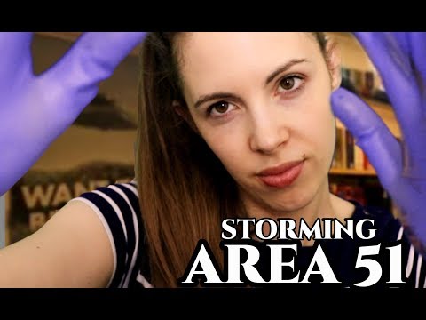 ASMR - Preparing You To Storm AREA 51