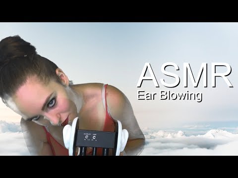 ASMR Ear to ear blowing