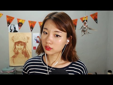 [ASMR] SKSK, Omnomnom sounds with wooden tapping collaboration.
