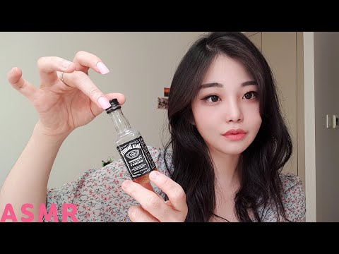 ASMR Touching Tapping for Sleep and Relaxation 뚜껑과 병 탭핑 탑탕탯탯칫