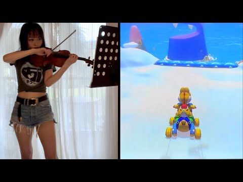 Mario Kart 8 Yoshi’s Island & Results Theme Cover (Solo Violin)