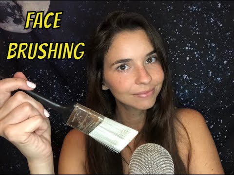 ASMR Mic and Face Brushing