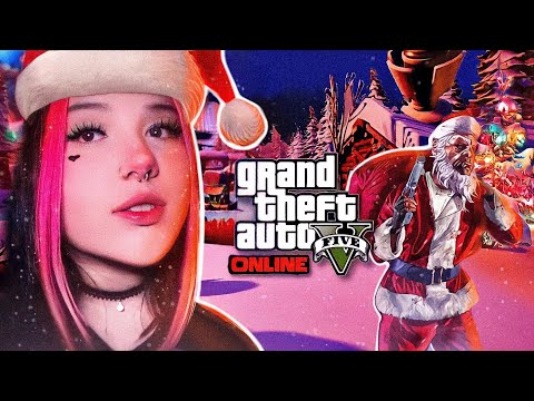 ASMR GTA V - Viagem de carro na neve ONLINE Part. 3 (mouth sounds)