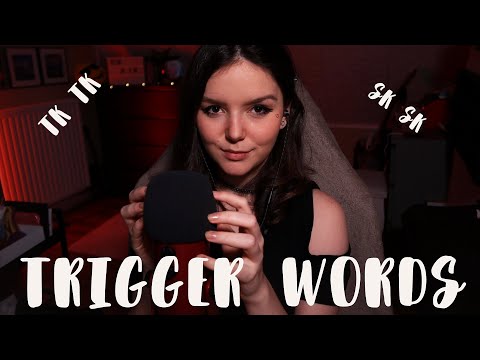 Trigger Words and Brushing for Ear Tingles | ASMR