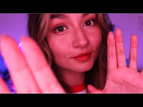 ASMR Soft/Gentle Face Touching & Trigger Words | Personal Attention