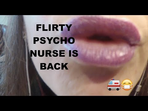 ASMR Flirty Psycho Nurse Treats Your Depression Role Play.  Whispered.