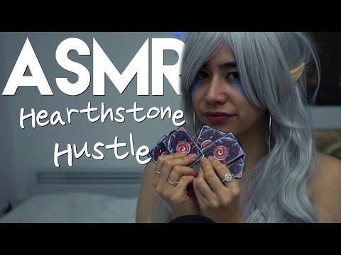 [ASMR] HEARTHSTONE Role-Play - Buy my AMAZING decks! (Tapping sounds~)