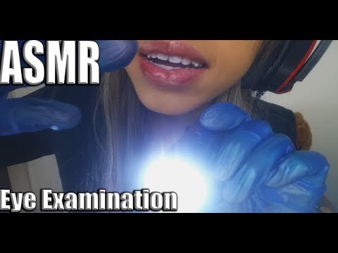 {ASMR} Eye Exam | breathing | Triggers