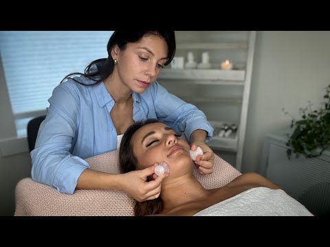 ASMR Spa Scalp, Face, Neck and Shoulder Treatment | Ultimate Relaxation Routine for a Restful Night