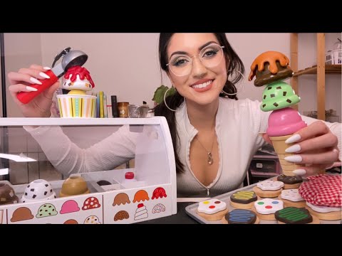 The Ice Cream Lady Helps You Pick Out Your Favorite Flavor - ASMR Personal Attention