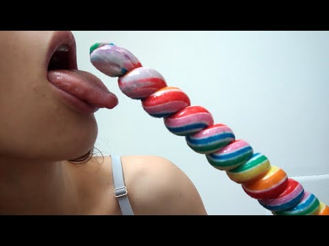 ASMR Lollipop licking