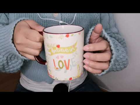 asmr belly struggling noises with drinking coffee ☕