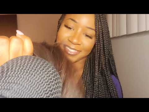 Can I brush your hair ? Gum Popping and Whispers ASMR