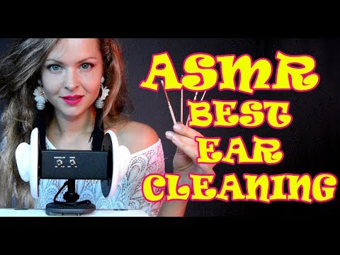 ASMR FRANCAIS 🇫🇷 ❤Je nettoie tes oreilles / ASMR BEST ear cleaning / chuchotement proche du micro