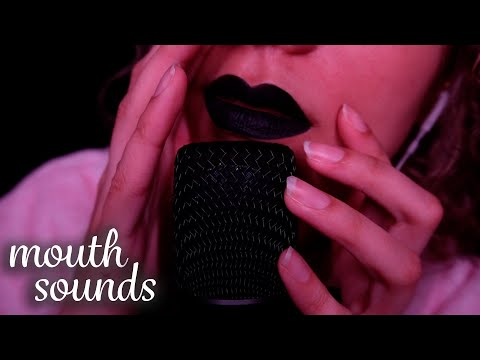 Close Up, Intense Tingles ~ Wet Mouth Sounds, Gentle Breathing & More (no talking)