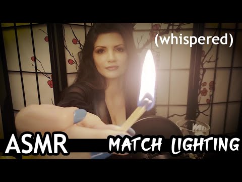 ASMR | 🔥 Match lighting ~ whisper ~ request