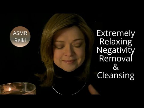 Extremely Relaxing ASMR Reiki |Removing Negativity and Grounding You For Sleep |No Talking 2nd Half