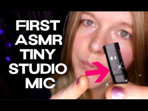FIRST ASMR Tiny Studio Mic, INTENSE Mouth Sounds💦Triggers, Tingly✨
