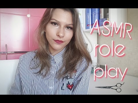 ASMR/АСМР/Ролевая игра - парикмахер/role play - hairdresser