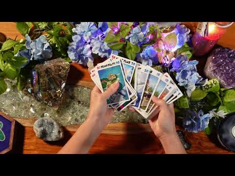 Tarot Reading Using Board Game Components Only ASMR | Soft Spoken | Card Sounds