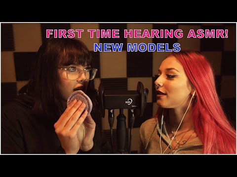 Bunny and Belladonna ASMR - New Models - First Time Experiencing ASMR - The ASMR Collection