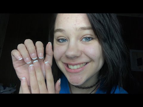 asmr - pure nail tapping & mouth sounds
