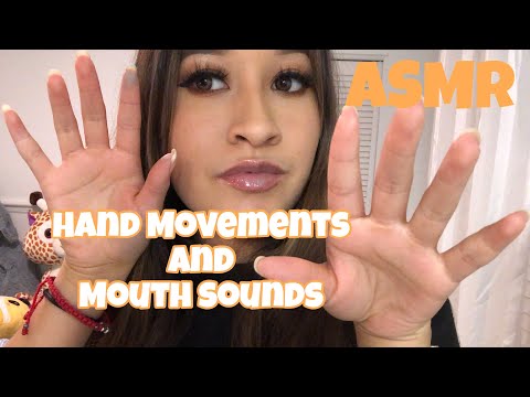Hand Movements with Mouth Sounds (NO TALKING) ASMR