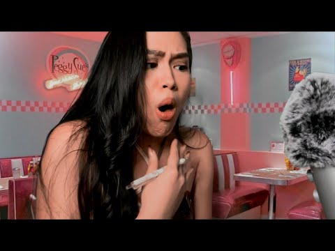 ASMR: Mean Popular Girl From School Asks You ⚠️EXTREMELY Personal Questions @ Diner (Toxic Roleplay)
