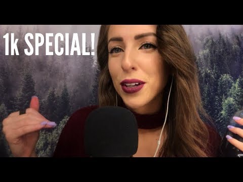 ASMR| 1HOUR of Triggers for 1k! 🎉