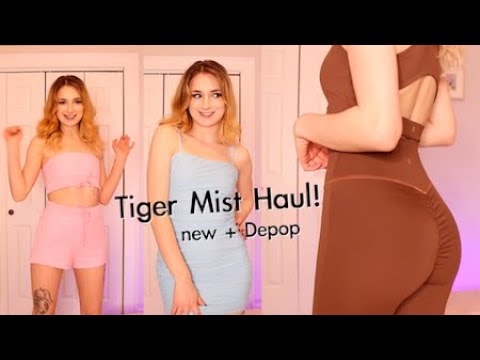 Tiger Mist Try-On Haul + Review (thrifted & new!)