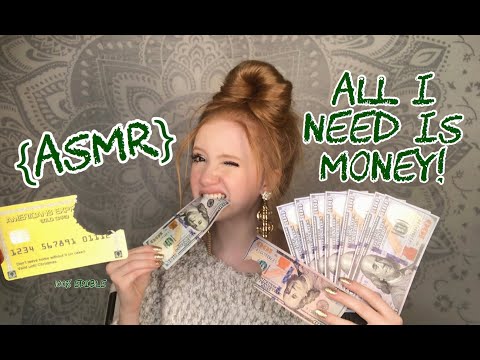ASMR | Eating Money, Gold, Credit Cards & Coins........... (these are 100% edible DIY fake items)