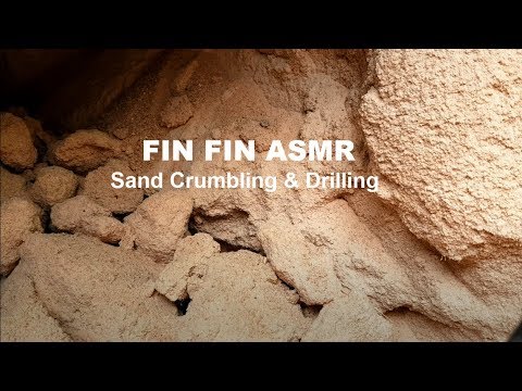 ASMR : Sand Crumbling & Drilling ⛏⛏ #167