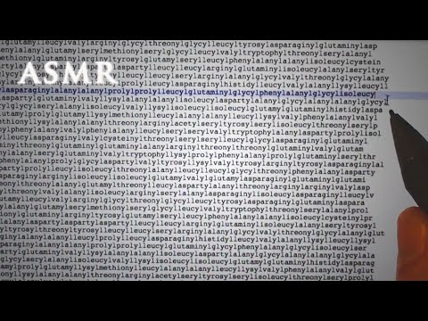 ASMR 1hr Reading the longest word in English | 1st hour