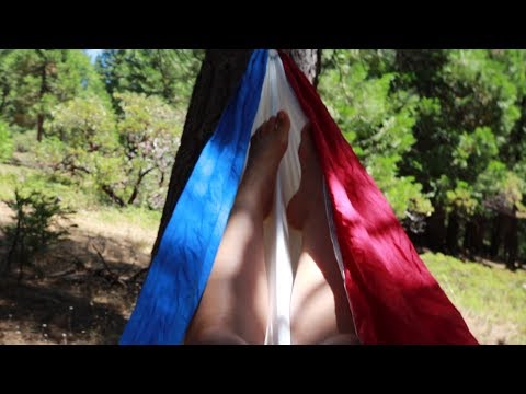 asmr *relaxing* hammock by Madera Outdoor Co