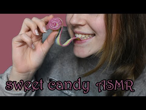 ASMR ♥ Mouth Sounds ♥ Ear to ear Candy Eating