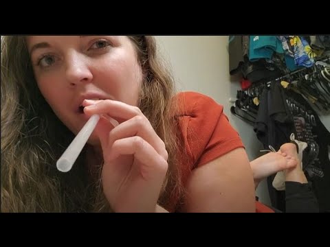 Straw Chewing Surprise ASMR