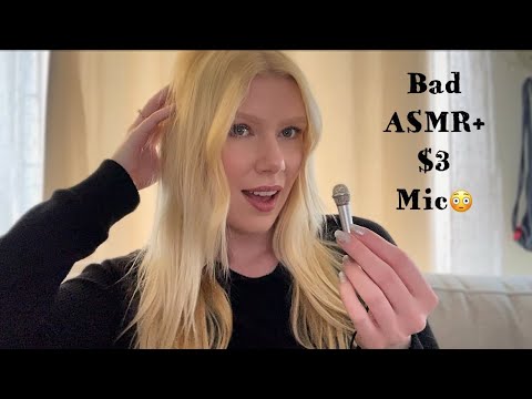 🎤 Trying "bad" ASMR with New $3 Mini Microphone 😛 (big fail at 8:29)
