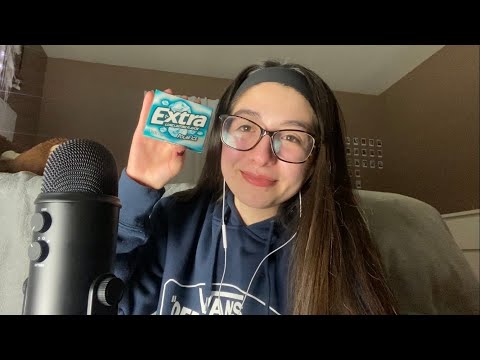 ASMR Gum Chewing Ramble + Collab With Tiple ASMR