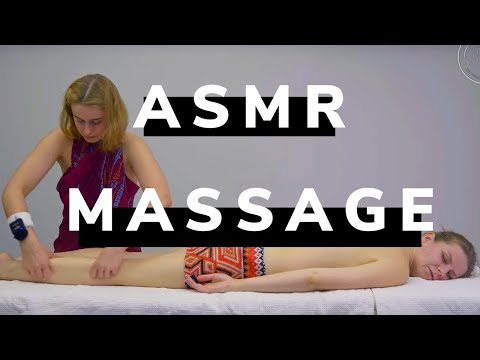 ASMR full body massage therapy witch Dominica and Annette - 4k