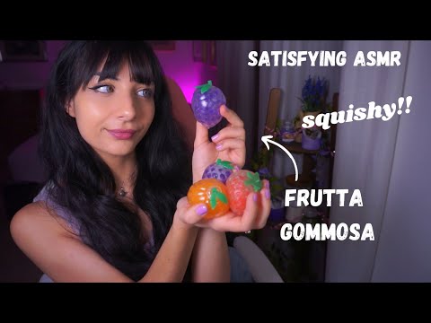 Non hai mai visto frutta così strana! 🍓🍊 ASMR ITA | Squishy, Satisfying, Anti-Stress