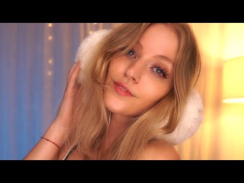 ASMR Let Me Muffle You Up & Scratch Your Ears ♡
