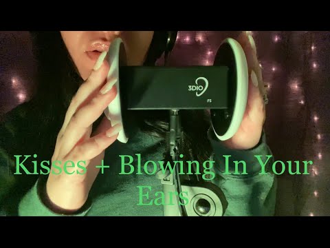 ASMR | Kisses + Blowing In Your Ears