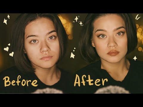 [ASMR] Get Ready With Me| Relaxing Make Up| Soft Spoken| Close Whisper