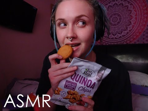ASMR Eating Sounds | Crunchy Foods