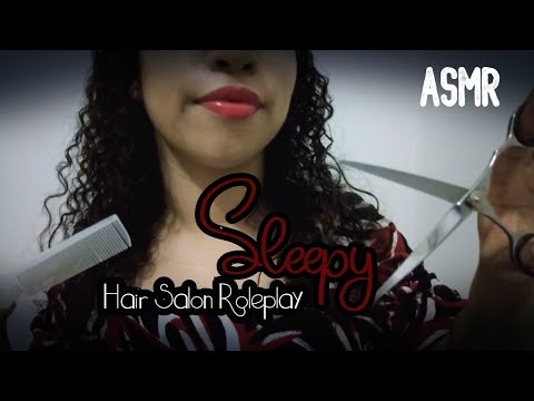 [ASMR] ✂️💇 Sleepy Hair Salon Roleplay | Brushing, Haircut, Shampoo, Hair Washing, Personal Attention