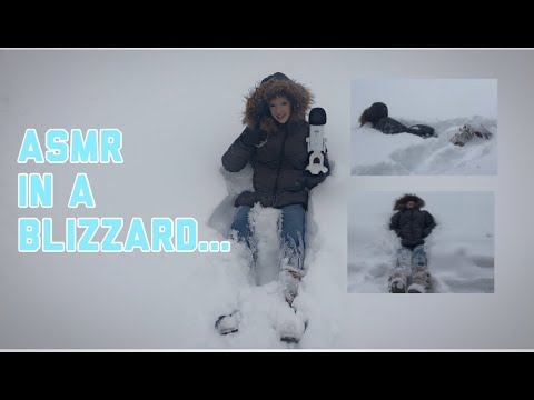 asmr in a blizzard....