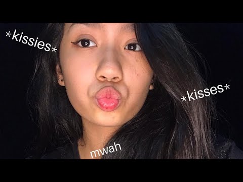 ASMR ~ Up-Close Kissing You To Sleep