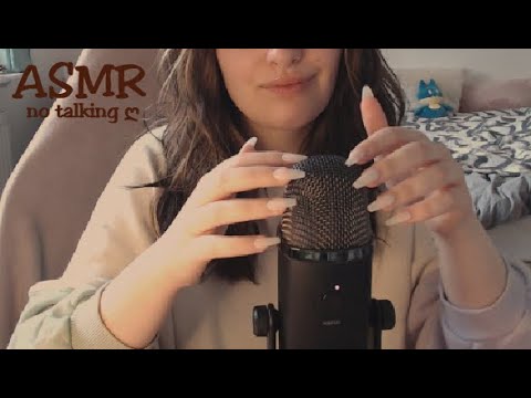 ASMR 20 Minutes of Pure, Relaxing Mic Scratching ( No Talking ) 🌙