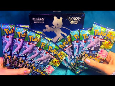 ASMR Pokemon Card Packs Opening (Whispered)